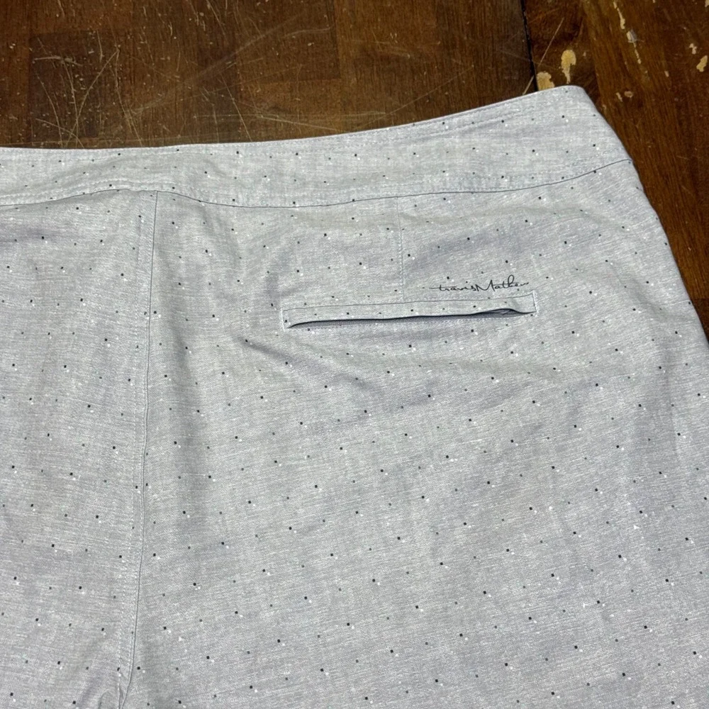 2 lot of Travis Mathew Board Shorts XXL Men 42 Blue Grey Tropical Stretch 2 Pack